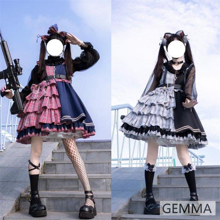 ワンピース 二次元 ロリータ風 ワンピ 可愛い 切り替え Lolita 日系女子中高生 Jsk アイドル 3点セット お茶会 趣味 Zonj Cocoaru Shop 通販 Yahoo ショッピング