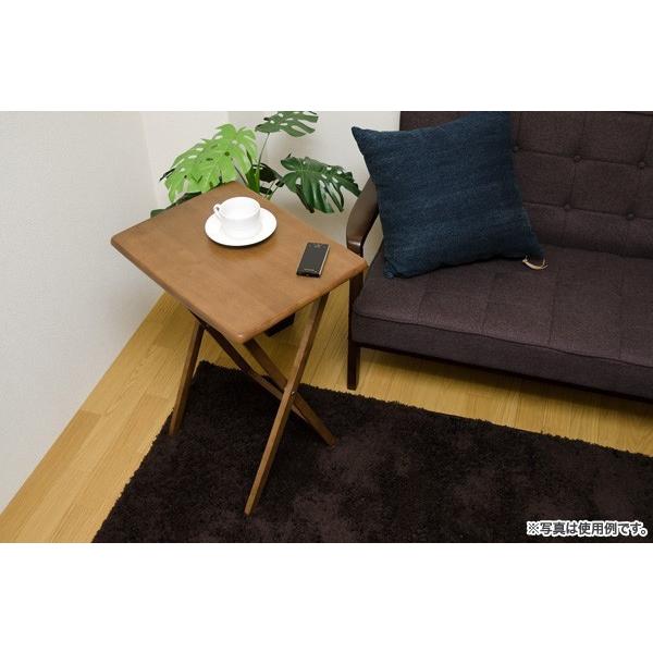 素晴らしい外見 折りたたみテーブル 幅48cm 茶 ブラウン サイドテーブル 北欧風 簡易 作業台 フォールディングテーブル 簡易テーブル 天然木製 インテリア おしゃれ Supplystudies Com