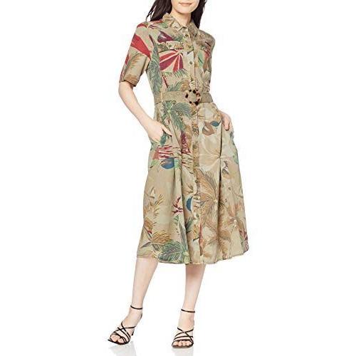 注目ブランド デシグアル デニムワンピース半袖 Kate レディース ブラウン Eu 40 日本サイズl相当 希少 Www Mesquita Rj Gov Br