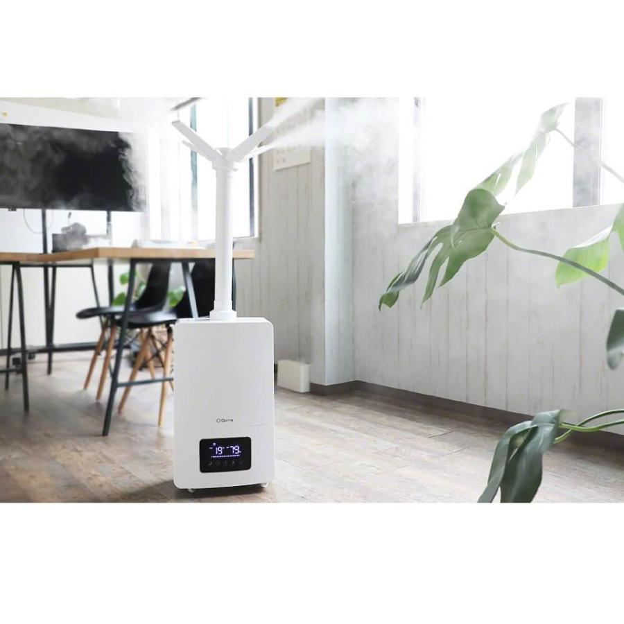 Qurra 加湿器 3R-UHT08WT 約22畳用 Qurra 超音波加湿器 13L Mois TANK モイス タンク 3R-UHT08