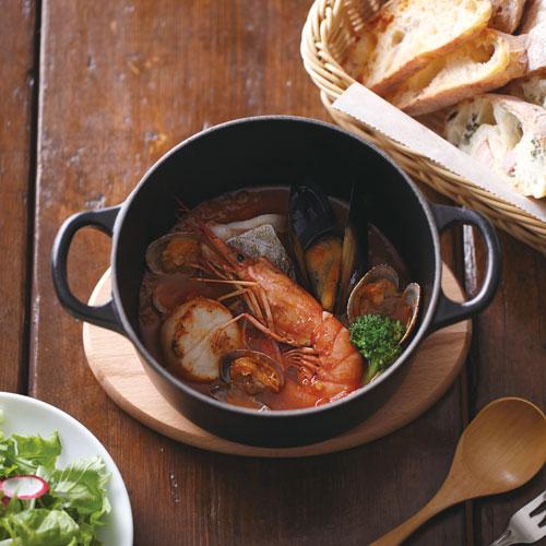 ル・クルーゼ ココット ロンド 28cm マットブラック 2501 鋳物ホーロー