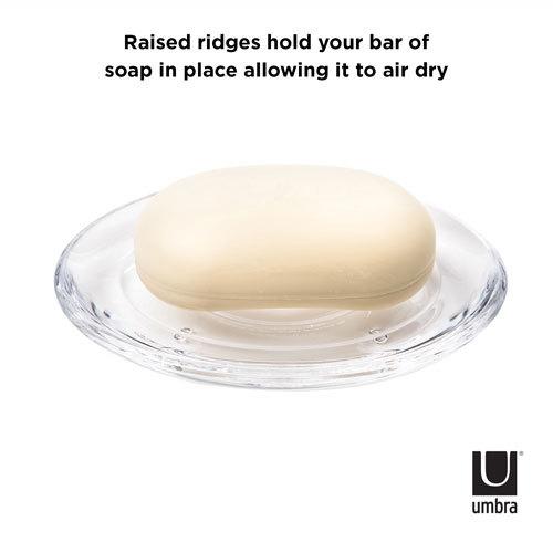 umbra ドロップレット ソープディッシュ クリア おしゃれ 石鹸置き 洗面所 お風呂 アクリル |  | 07
