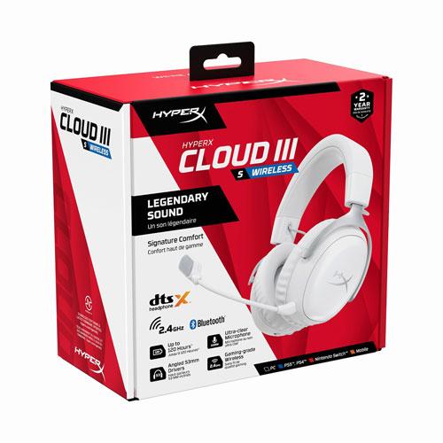 ハイパーエックス HyperX Cloud III S ワイヤレスゲーミングヘッド