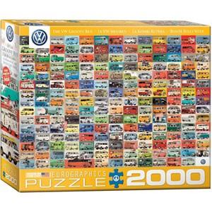 Eurographics 2000ピース ジグソーパズル ユーログラフィックス 正規品 The VW Groovy Bus 8220-0783｜cocoatta