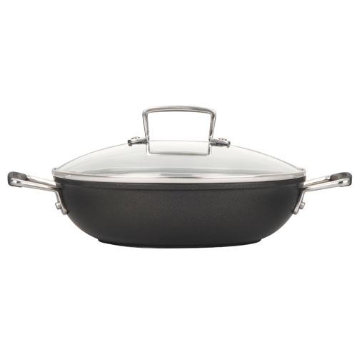 ル・クルーゼ Le Creuset TNS シャローマルチパン 24cm 962007-24 IH 両手鍋 深型 フッ素加工 こびりつきにくい