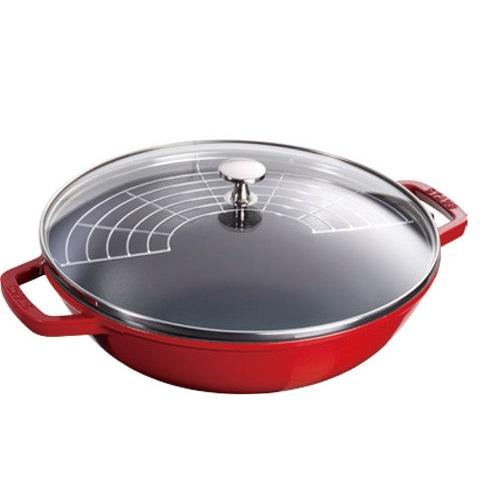 Staub 両手鍋 30cm 赤 40511-345