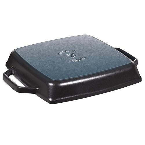 ストウブ staub ピュアグリル スクエア 23cm ブラック 40511-728 日本
