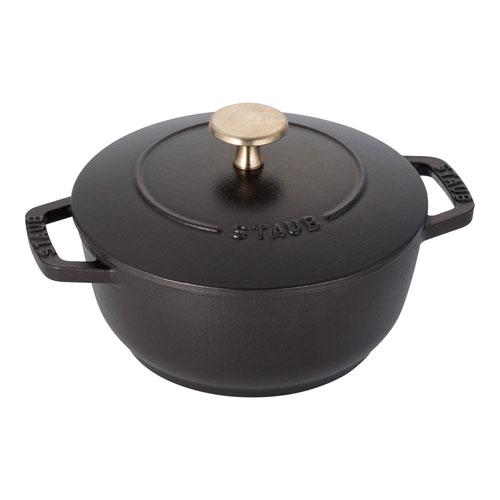 ストウブ staub Wa-NABE ワナベ 20cm ブラック 日本正規品業務用