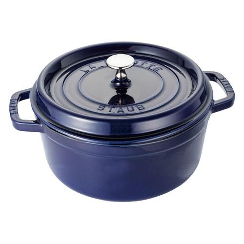 ストウブ staub ピコ ココット ラウンド 26cm グランブルー 40510-284 日本正規品業務用