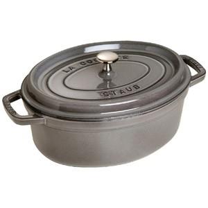 ストウブ staub ピコ ココット オーバル 29cm グレー40509-317 日本正規品業務用