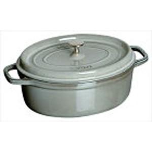 ストウブ staub ピコ ココット オーバル 33cm グレー 40509-324 日本正規品業務用