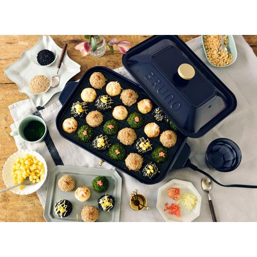 ブルーノ BRUNO コンパクトホットプレート ネイビー BOE021-NV