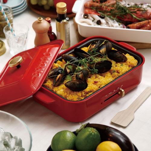 ブルーノ BRUNO コンパクトホットプレート ネイビー BOE021-NV