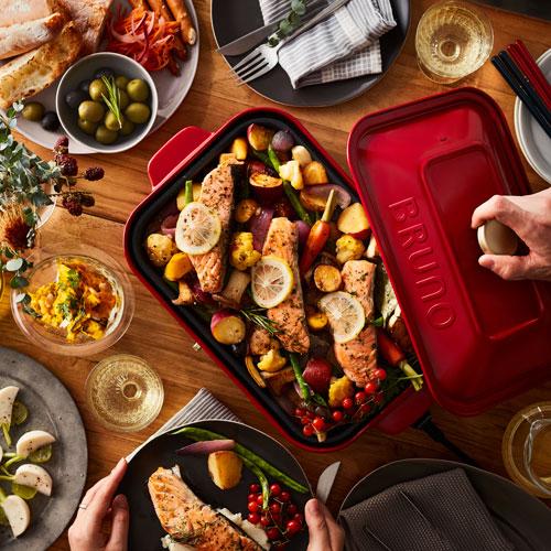 ブルーノ BRUNO コンパクトホットプレート ネイビー BOE021-NV