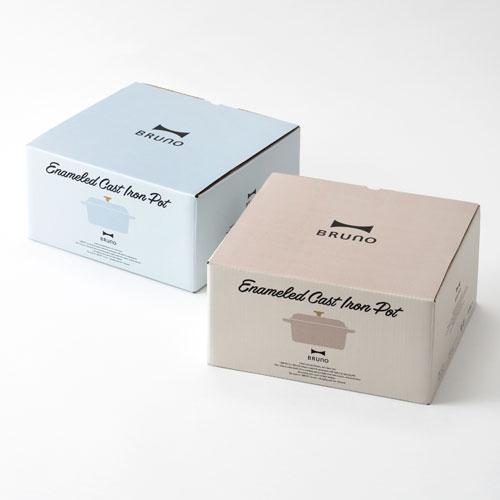 ブルーノ BRUNO 鋳物ホーロー ポット ブルーグレー BHK266-BGY