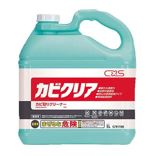 シーバイエス カビクリア 専用スプレー付・注ぎ口付 5L