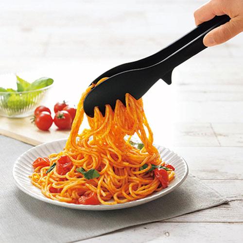 麺用トング アルティス HOME chef ホームシェフ 麺トング ブラック : cocoatta