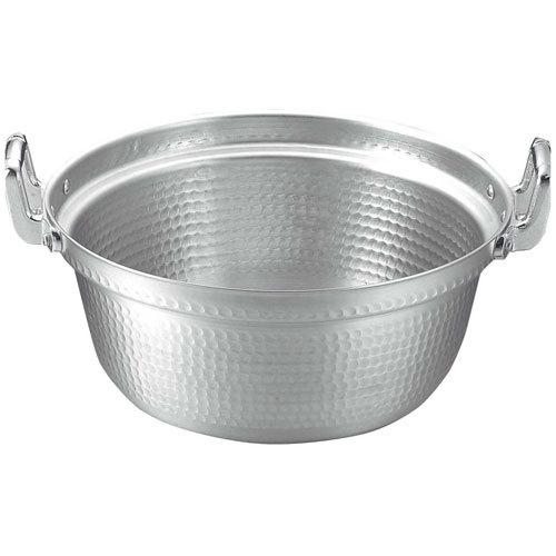 EBM 軽銀 打出 段付鍋 48珊 鍋、グリル-調理器具-キッチン、日用品、文具