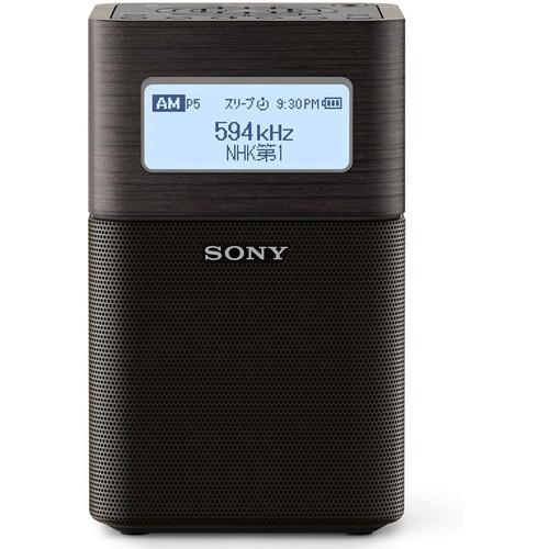 ソニー SONY FM/AMホームラジオ ブラック SRF-V1BT B