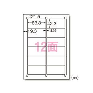 まとめ買い　エーワン　ラベルシール　12面　A4　学校　100枚入　28844　オフィス　はがしやすいラベル　10個セット