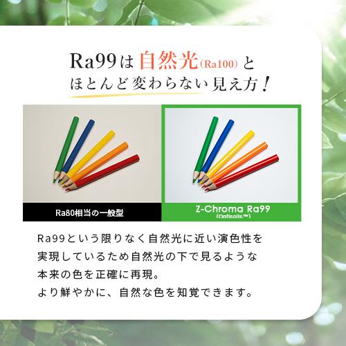 Z-Chroma Ra99 最も自然光に近い 目に優しい デスクライト led 精密