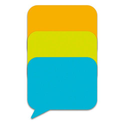 3m スリーエム ポストイット シルエットノート 強粘着 フキダシ四角 Sss Fks Cocoatta 通販 Yahoo ショッピング