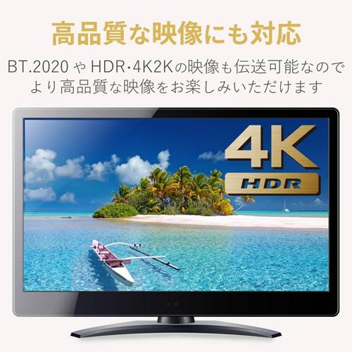 エレコム ELECOM HDMIケーブル Premium やわらか 2.0m ブラック DH-HDP14EY20BK｜cocoatta｜04