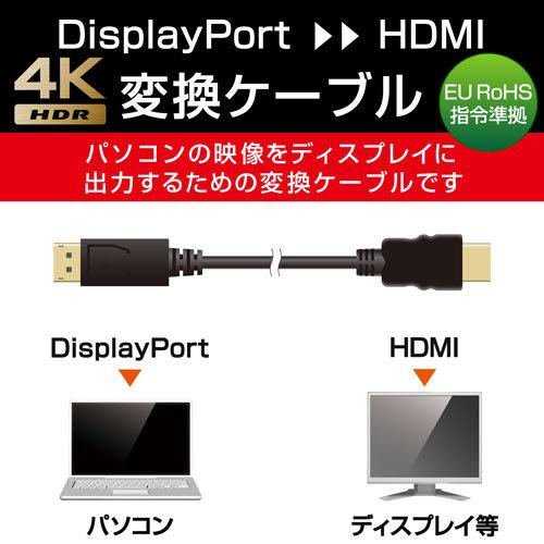 クーポン配布中】5個セット エレコム DisplayPort（TM）ケーブル CAC