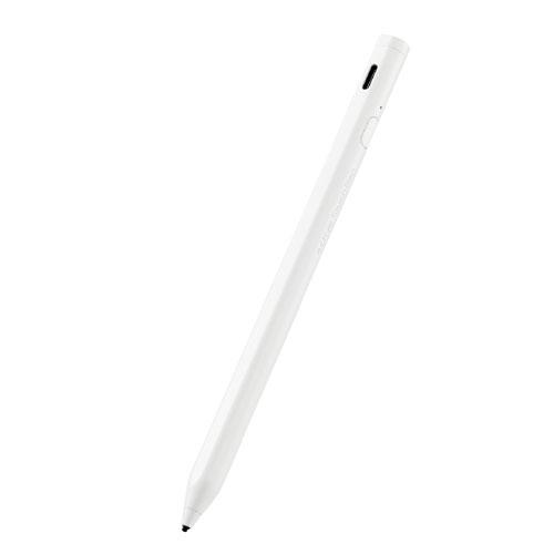 エレコム ELECOM タッチペン 充電式 USB Type-C充電 樹脂 D型 ペン先