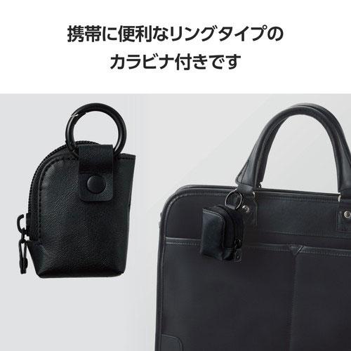 エレコム ELECOM イヤホンケース ワイヤレスイヤホン ソフトレザー