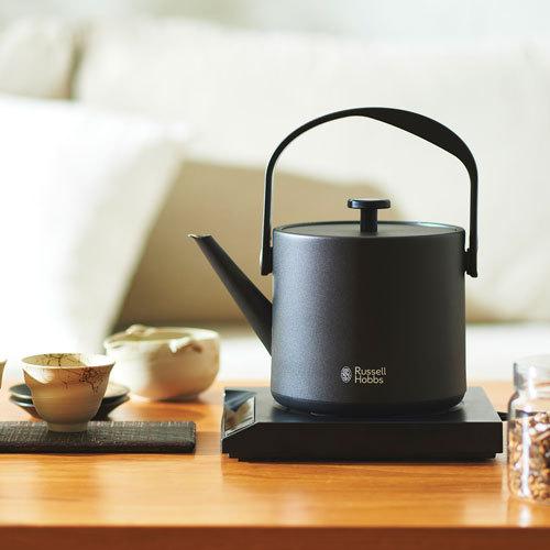 Russell Hobbs 電気ケトル 710G-JP-BK ブラック ラッセルホブス 温度調整 電気ケトル T Kettle(ケト