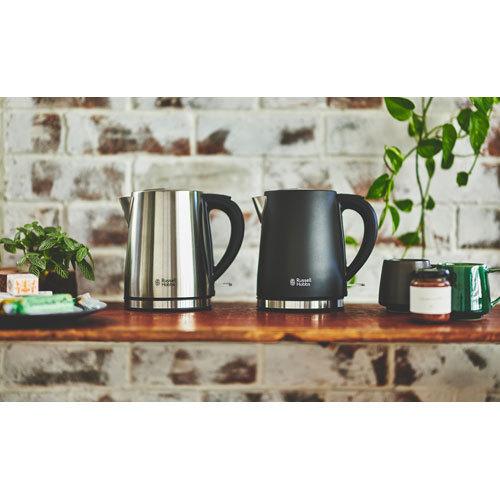 ラッセルホブス Russell Hobbs ベーシックケトル 1.0L ブラック ラッセルホブス Russell Hobbs ベーシックケトル 1.0L ブラック