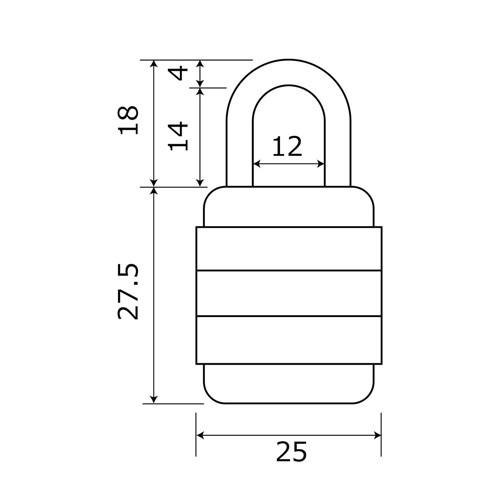 デカ文字感触錠　大阪金具　日本製 大阪金具 デカ文字感触錠 3段 23mm : cocoatta - 通販 - Yahoo