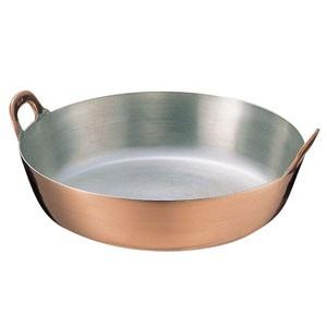 SA 銅 揚鍋 42珊 料理別鍋-キッチン、日用品、文具