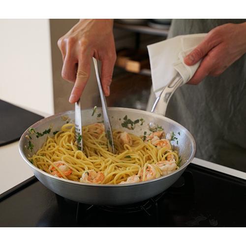 中尾アルミ アルミ キング 打出 フライパン 24cm プロ仕様 アルミ