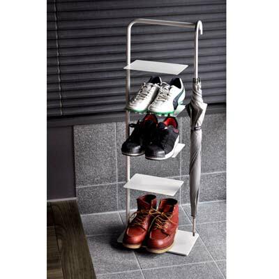 FRAMES&SONS UMENO DESIGN シューズラック アイボリー FRAMES＆SONS UMENO DESIGN シューズラック 5 Stack rack