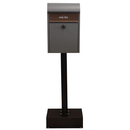 モジュ MOJYU スタンドポスト Gilda グレー SDM-013 MOJYU スタンドポスト Gilda ジルダ グレー SDM-013 郵便ポスト