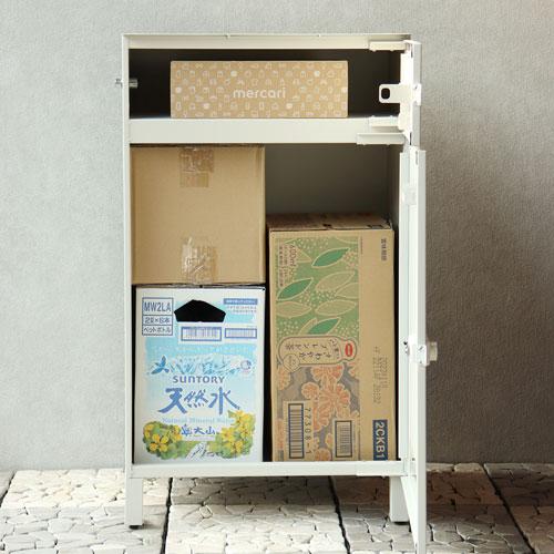 MOJYU 宅配ボックス付ポスト Estella エステラ グレージュ PBX-039