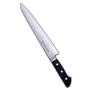 河村切り手 堺 菊守 日本鋼 口金付 筋引 24珊 AKK5501 調理器具-キッチン、日用品、文具