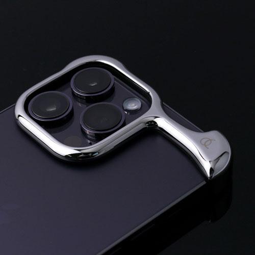 Arc Pulse for iPhone 16 Pro Max バンパーケース アルミ・ミラー