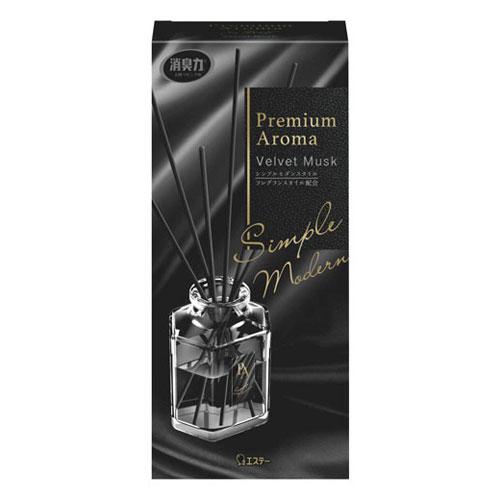 エステー お部屋の消臭力 Premium Aroma Stick 本体 ベルベットムスク