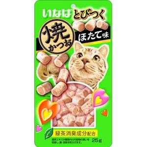 いなばペットフード とびつく 焼かつおほたて味 25g 3751920｜cocoatta