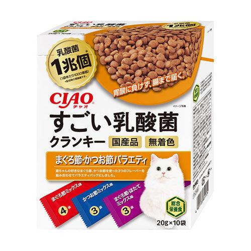 CIAOすごい乳酸菌クランキー　まぐろ　24本セット すごい乳酸菌 クランキー まぐろ節味 | 商品情報