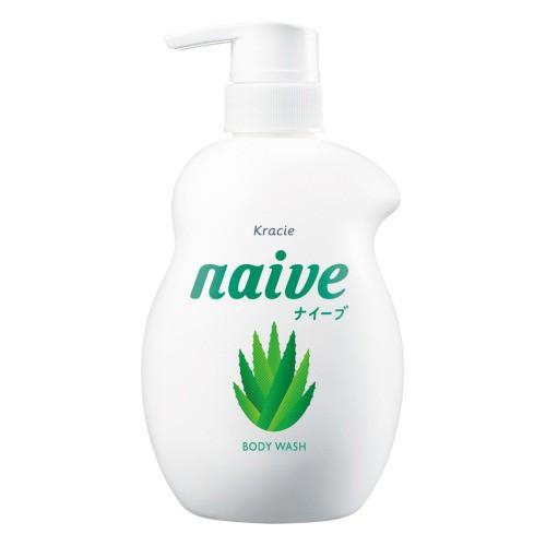 Osána ボディソープ アロエ・キュウリ 370ml クラシエ ナイーブ ボディソープ アロエエキス配合 ポンプ 530mL