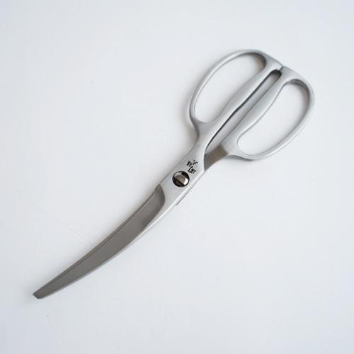 ポスト投函 貝印 関孫六 鍛造オールステンレス カーブキッチンバサミ