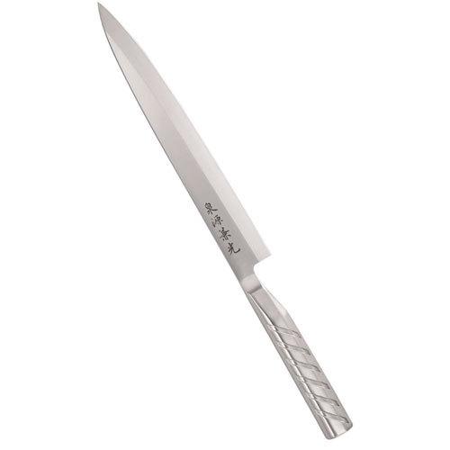 貝印 泉源兼光 INOX handle 刺身 240mm 片刃