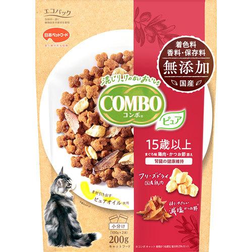 日本ペットフード コンボ キャット ピュア 15歳以上 まぐろ味