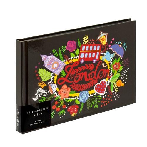 ナカバヤシ 海外デザイン フリー台紙アルバム ブック式 A5サイズ ラブリーロンドン アe Mb 121 2 Cocoatta 通販 Yahoo ショッピング