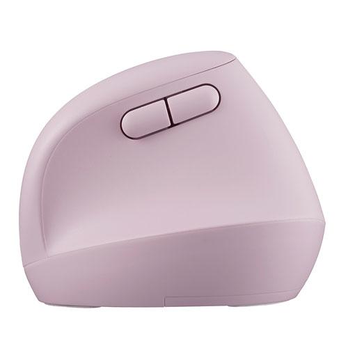 ナカバヤシ Digio2 Bluetooth ミニエルゴ静音マウス 5ボタン BlueLED PICK！ ピンク MUS-BKF223P ...