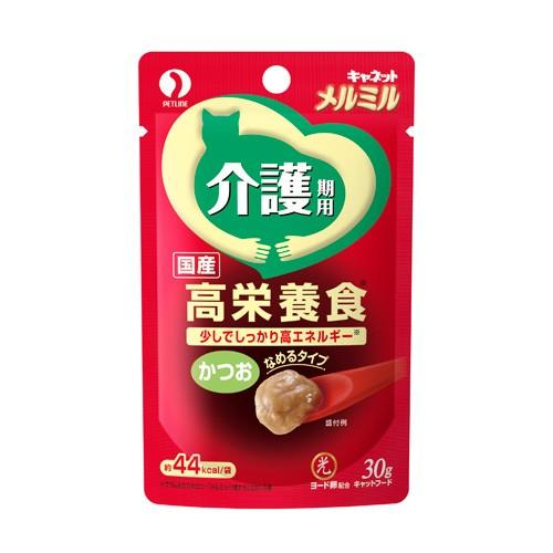 ペットライン キャネット メルミル 介護期用 かつお 30g